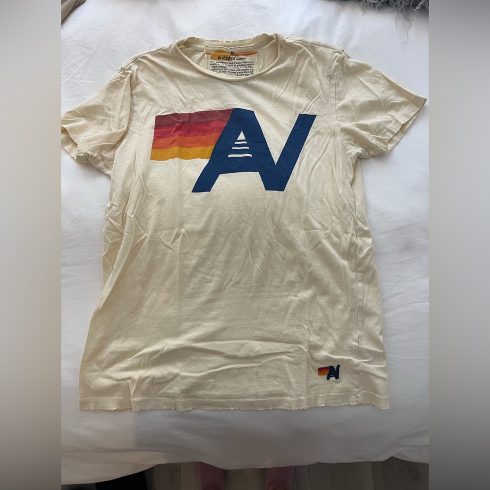Aviator Nation Distressed T-shirt